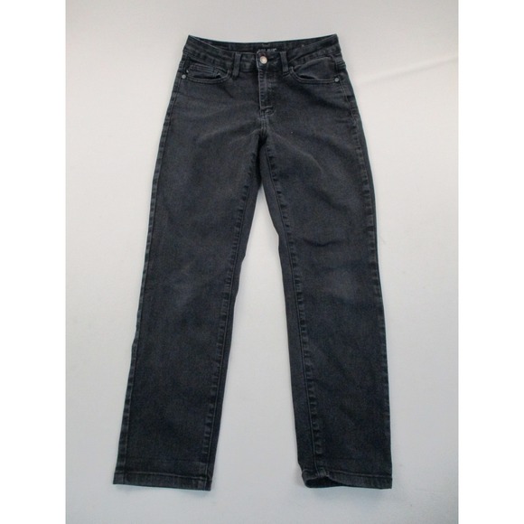 Judy Blue Denim - Judy Blue Jeans Womens 28 Black Boyfriend Fit Faded Stretch Denim JB88175 BK